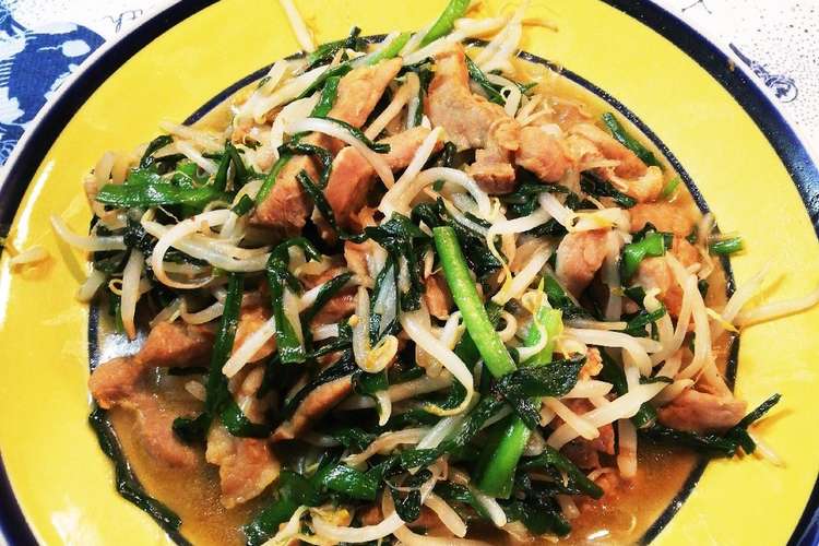 豚のニンニク味噌漬けともやしとニラ炒め レシピ 作り方 By ミカンダイスキ クックパッド 簡単おいしいみんなのレシピが356万品