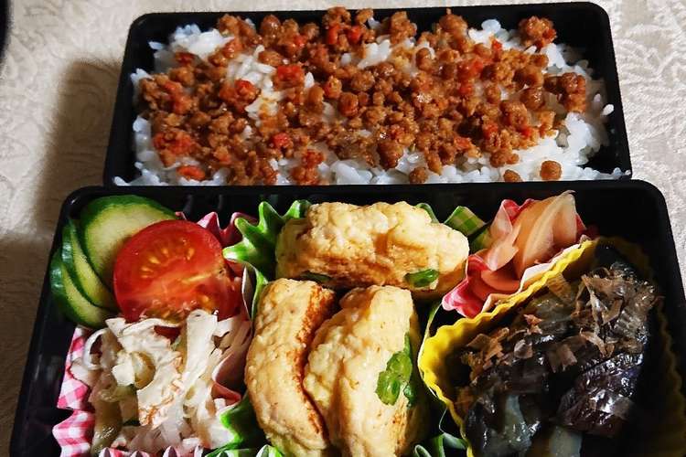つくれぽでヘルシーに仕上げたお弁当です レシピ 作り方 By クックgn272g クックパッド