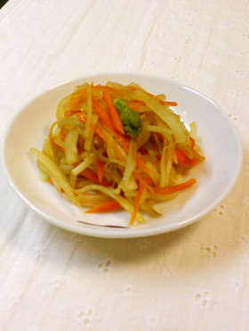 シャキシャキ 野菜のきんぴら
