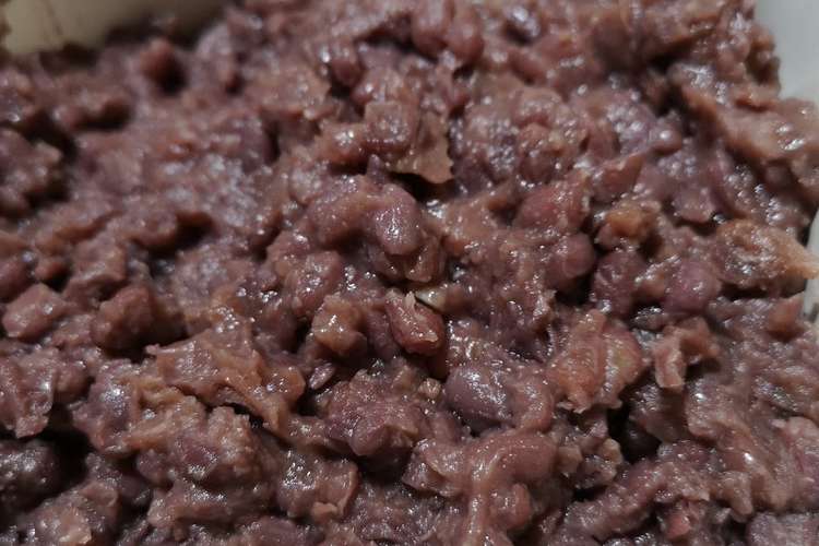 小豆 あんこ の煮方 甘さ控えめ レシピ 作り方 By Dekocook クックパッド 簡単おいしいみんなのレシピが352万品