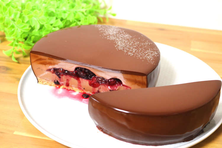 グラサージュで 濃厚つやつやチョコケーキ レシピ 作り方 By パンダワンタン クックパッド