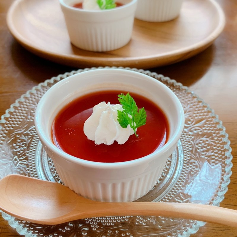 みんなが作ってる トマトジュース ゼリーのレシピ クックパッド 簡単おいしいみんなのレシピが352万品
