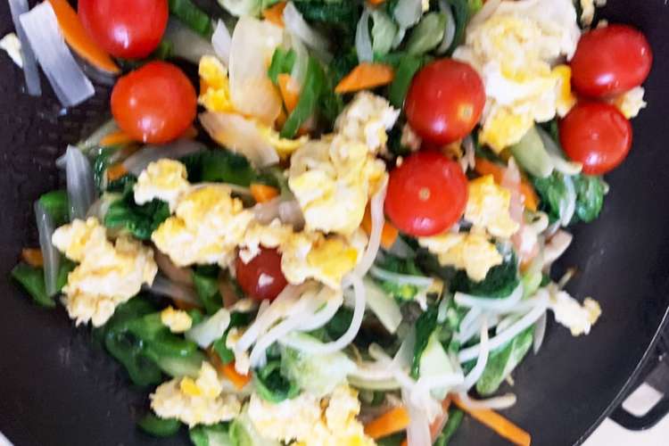 サニーレタスと卵の野菜炒め レシピ 作り方 By Beroneete クックパッド 簡単おいしいみんなのレシピが352万品
