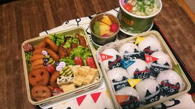 ねこ好きさんの運動会頑張れ~弁当2019