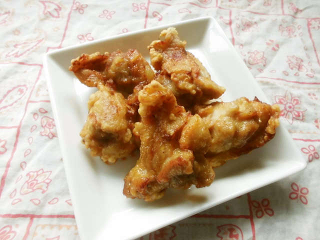 再現 オリジン弁当若鶏の唐揚げ 醤油味 By 花時計咲いた