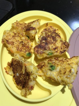 かぼちゃとたまごでおやきキッシュ