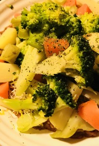 ブロッコリー＆スプラウトの温野菜サラダ