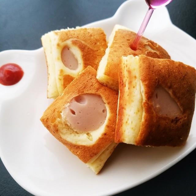 １歳から 揚げないアメリカンドック レシピ 作り方 By まかリｰヌ クックパッド 簡単おいしいみんなのレシピが352万品
