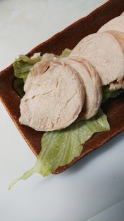 短時間で鶏ハム 覚書 の写真