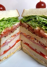 ダグウッド的巨大サンドイッチ