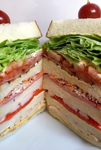 ダグウッド的巨大サンドイッチ