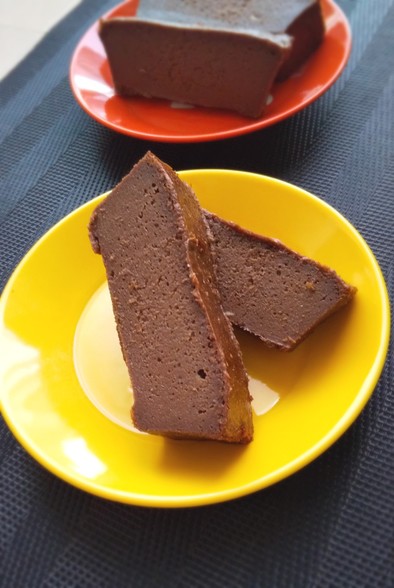 簡単過ぎる濃厚チョコレートチーズケーキの写真