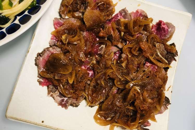 こどもが大好きな牛肉のたたき レシピ 作り方 By こうshiho クックパッド 簡単おいしいみんなのレシピが376万品