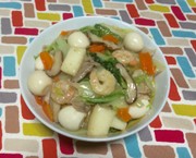 超簡単☆たっぷり大盛り1人前の中華丼☆の写真