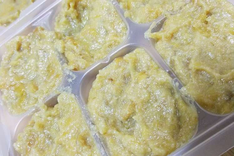 さつまいもとバナナの豆乳煮 離乳食 レシピ 作り方 By あさいーぬ クックパッド 簡単おいしいみんなのレシピが354万品