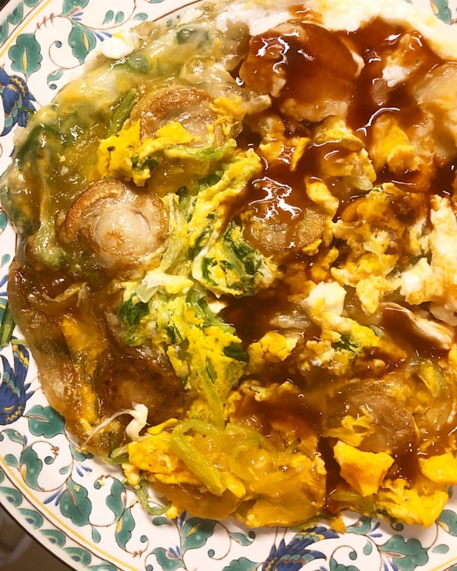 台湾の味♫牡蠣オムレツ オアツェンの画像