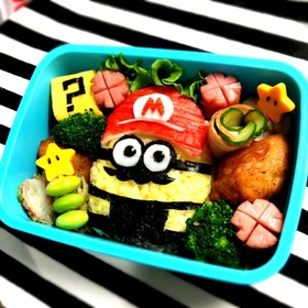 ミニオン☆マリオ☆キャラ弁