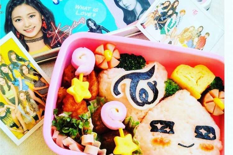 Twice アピーチ キャラ弁 中学生 レシピ 作り方 By 星たん宙たん旭たん クックパッド