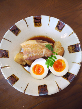 かき醤油ぽん酢のさっぱり煮豚
