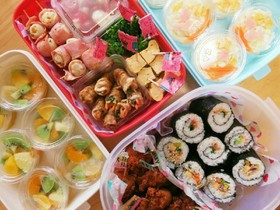 運動会 簡単♡カップ お弁当 2019年