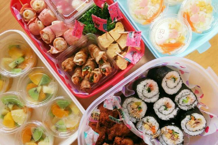 運動会 簡単 カップ お弁当 19年 レシピ 作り方 By ｍｅｉ ａｉ ｋ クックパッド