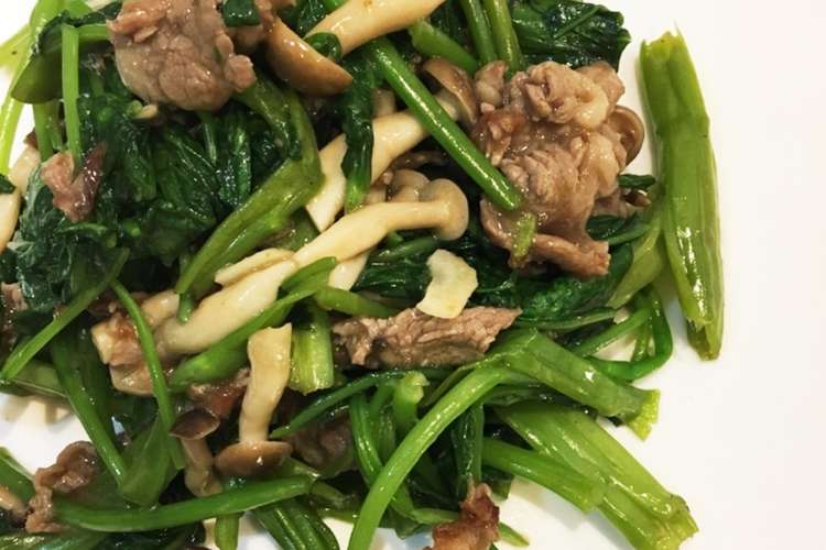 えんさいと牛肉炒め レシピ 作り方 By なぎへいなみへい クックパッド 簡単おいしいみんなのレシピが352万品