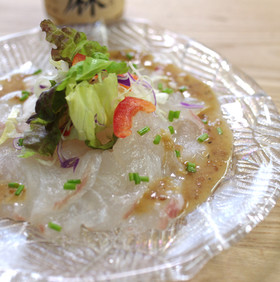 胡麻風味☆和風カルパッチョ