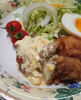 一度揚げでカリカリ、チキン南蛮!