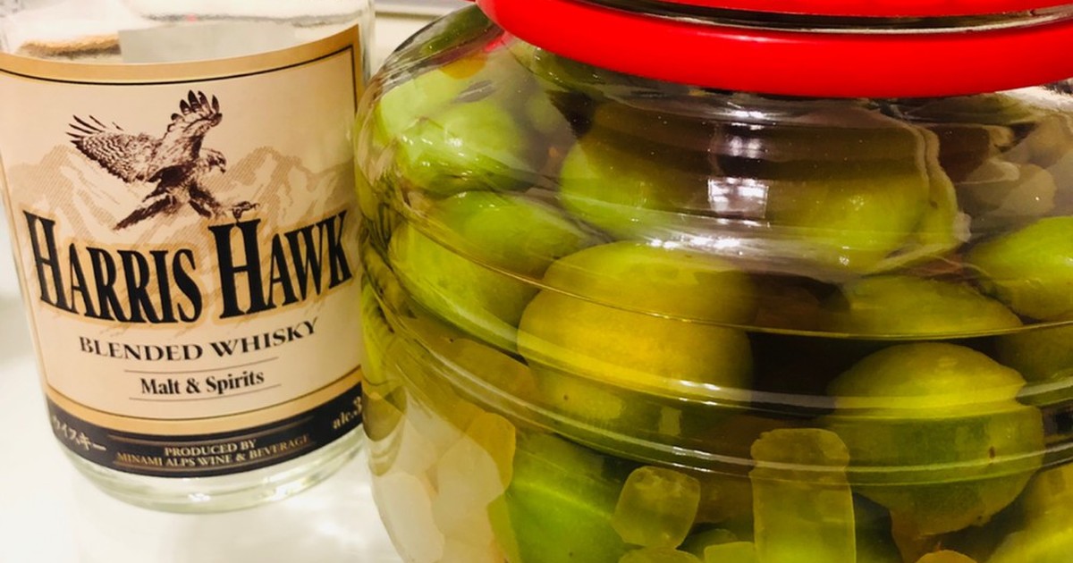 ウイスキー梅酒 旨くて飲み干すヤバイ酒 レシピ 作り方 By ベル クックパッド