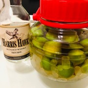 ウイスキー梅酒(旨くて飲み干すヤバイ酒)の写真