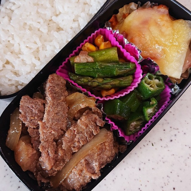 肉好き男子高校生お弁当54 レシピ 作り方 By たかたかっち クックパッド