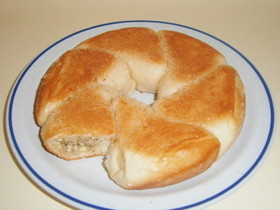フライパンで焼くパン ピロシキ風