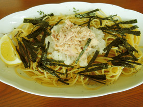 さっぱり!ツナと大根おろしの和風パスタ
