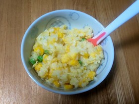 離乳食中期~完了期♡しらすと野菜のピラフ
