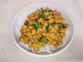 3層式!納豆ごはん