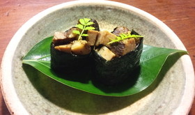 紅茶豚の軍艦巻き