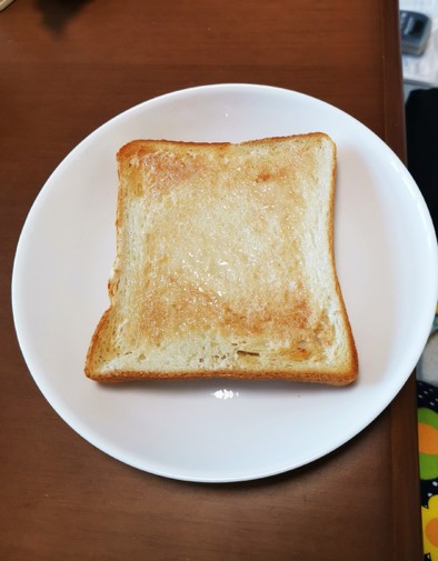練乳トーストの写真