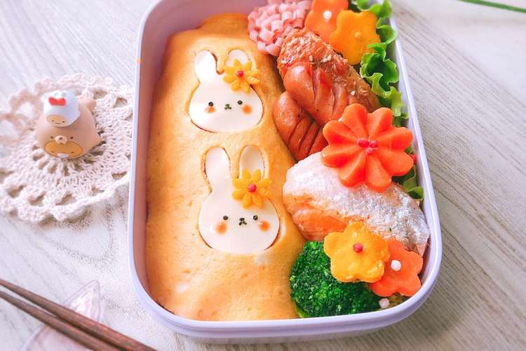 簡単 オムライス 弁当 キャラ弁 レシピ 作り方 By めろん1008 クックパッド 簡単おいしいみんなのレシピが376万品