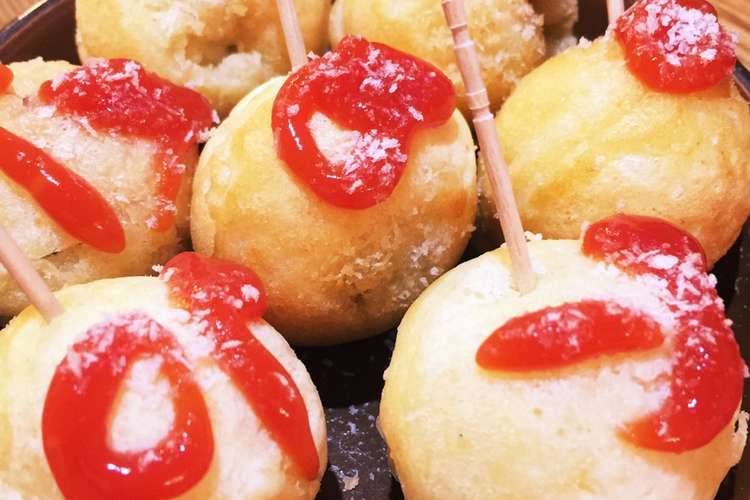 たこ焼きプレート チーズ ハットグ レシピ 作り方 By 成智礼美 クックパッド 簡単おいしいみんなのレシピが360万品