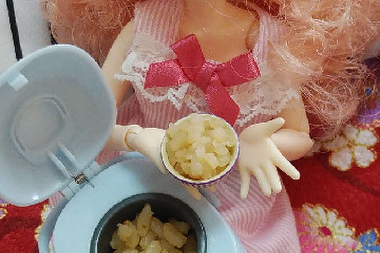 リカちゃんサイズ おさくらごはんꕤ ﾟ レシピ 作り方 By ゆち虎 クックパッド