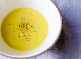 簡単薬膳☆さつまいもの塩麹豆乳ポタージュ