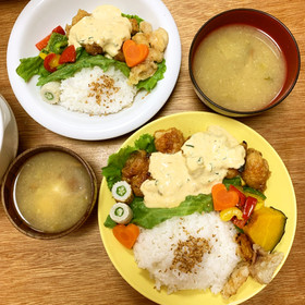 宮崎県夫認定のチキン南蛮(卵乳アレ対応)