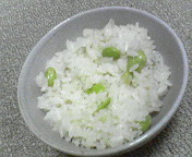 枝豆ご飯　の画像