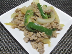 お弁当に!野菜入り豚小間の味噌炒め