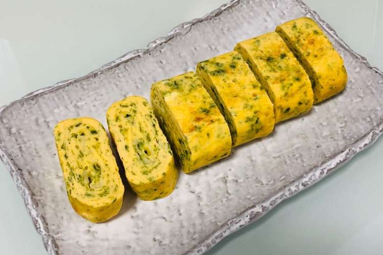 あおさ とろけるチーズのふわふわ卵焼き レシピ 作り方 By Akachin クックパッド