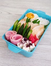 クリームチーズとゆかりちゃんの写真