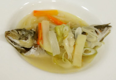 鯵の南蛮風スープの写真