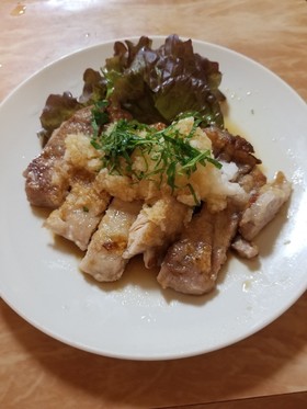 ポークソテー☆おろしポン酢ソース