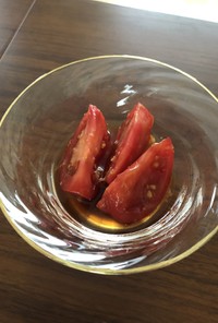トマトの生姜酢漬け