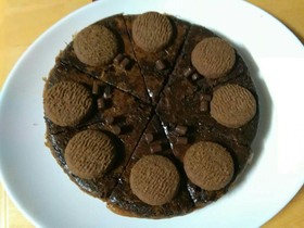 炊飯器で濃厚ガトーショコラ(簡単)
